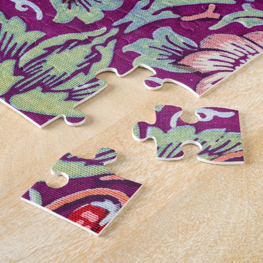 Puzzle Strawberry Thief Red, William Morris (Côté)