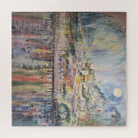 Puzzle Street Art Peinture Italie Faux Canvas Imprimer (Horizontal)