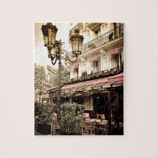 Puzzle Street restaurant, Paris, France (Vertical)