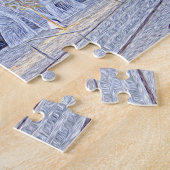 Puzzle Street Sculpture Calgary. (Côté)