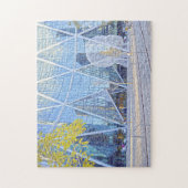 Puzzle Street Sculpture Calgary. (Vertical)