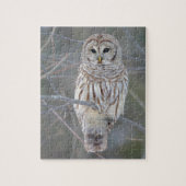 Puzzle Strix Varia de hibou barré (Vertical)