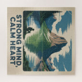 Puzzle Strong Mind, Calm Heart (Horizontal)