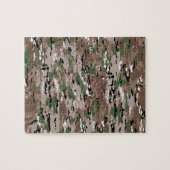 Puzzle Structure de camouflage militaire (Horizontal)