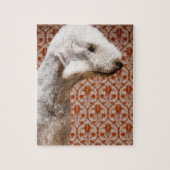 Puzzle Studio photo de Bedlington Terrier (Vertical)