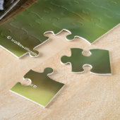 Puzzle Stunning Portrait of Pileated Woodpecker on Tree (Côté)