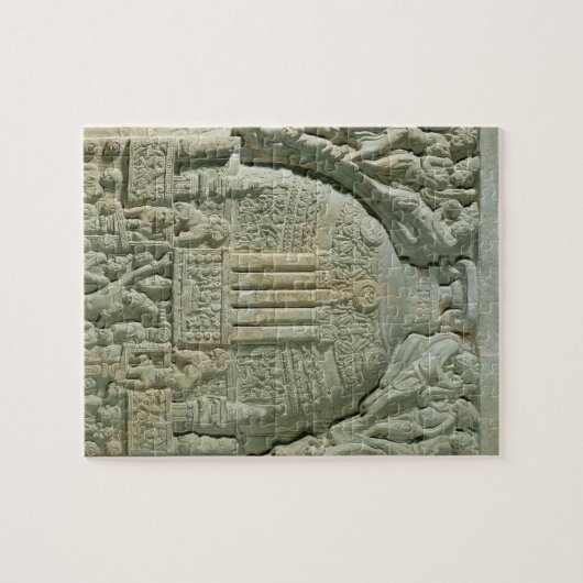 Puzzle Stupa bouddhiste, Nagarjunakonda (chaux) (Horizontal)