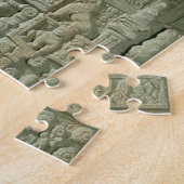 Puzzle Stupa bouddhiste, Nagarjunakonda (chaux) (Côté)