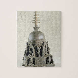Puzzle Stupa, Pala, Nalanda, le Bihar (bronze)
