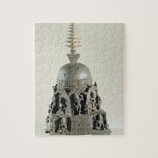 Puzzle Stupa, Pala, Nalanda, le Bihar (bronze) (Vertical)