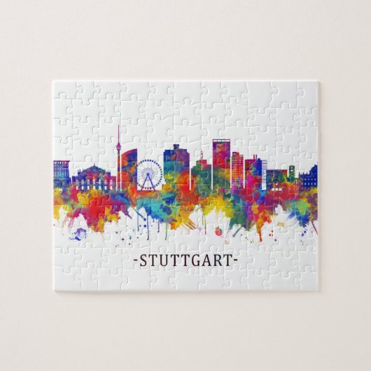 Puzzle Stuttgart Germany (Horizontal)