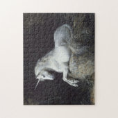 Puzzle Style antique Peinture Unicorne (Vertical)