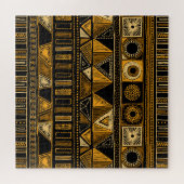 Puzzle Style Aztèque : Tribal Ethnic Seamless. (Horizontal)
