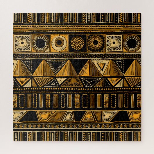 Puzzle Style Aztèque : Tribal Ethnic Seamless. (Vertical)