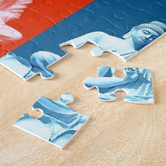 Puzzle Style d'art de bruit de Bouddha (Côté)