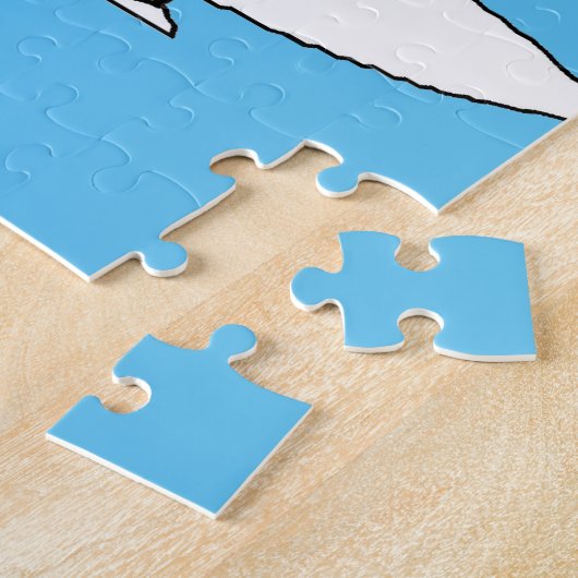 Puzzle Style de Noël Snowman (Côté)