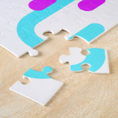 Puzzle Style de primitif de méduses (Côté)