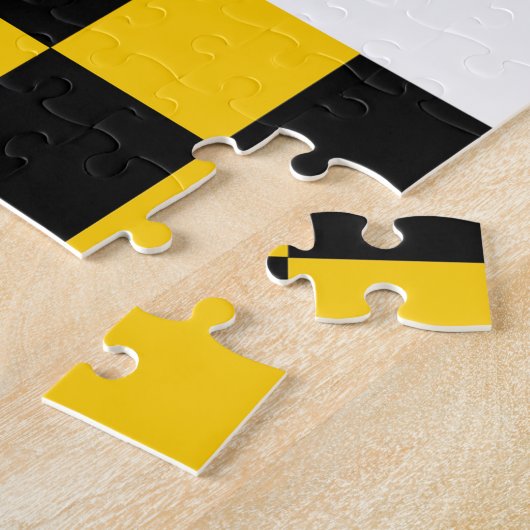 Puzzle Style gras des marqueurs de test d'écrasement (Côté)