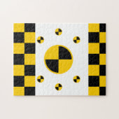 Puzzle Style gras des marqueurs de test d'écrasement (Horizontal)