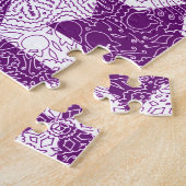 Puzzle Style juif de signes conçu à Jérusalem (Côté)