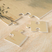 Puzzle Style rétro astronaute garçon (Côté)
