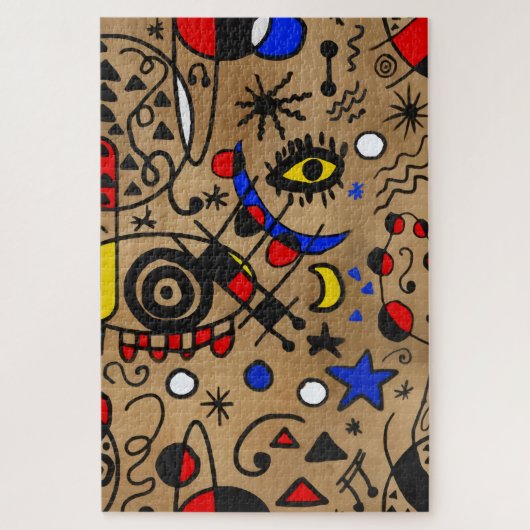 Puzzle Style surréalisme (Vertical)