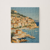 Puzzle Style vintage Côte d'Azur (Vertical)