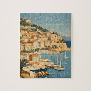 Puzzle Style vintage Côte d'Azur