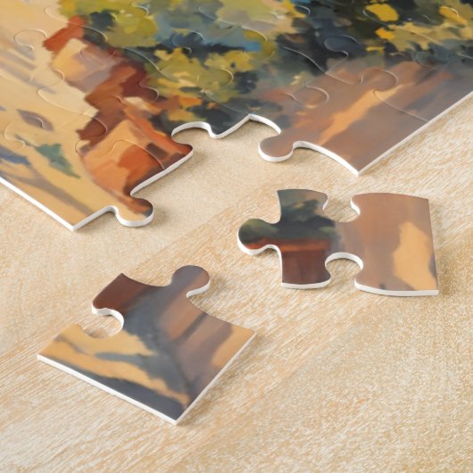 Puzzle Style vintage Côte d'Azur (Côté)