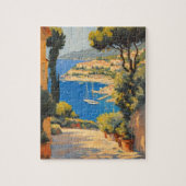 Puzzle Style vintage Côte d'Azur (Vertical)