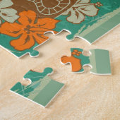 Puzzle Style Vintage Tiki Bar (Côté)
