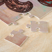 Puzzle Stylish Fleur De Lis Design (Côté)