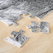 Puzzle Stylo Tiger Cub et encre (Côté)