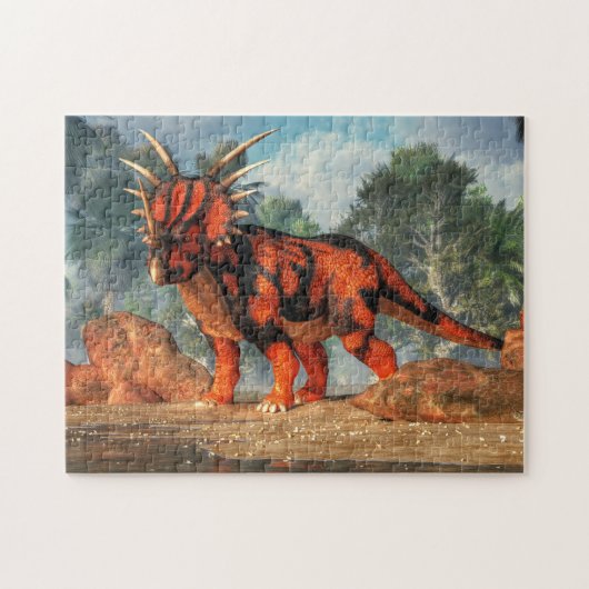 Puzzle Styracosaurus (Horizontal)