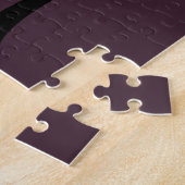 Puzzle Submersion : Noir Abstrait, Blanc, Violet & Vert (Côté)
