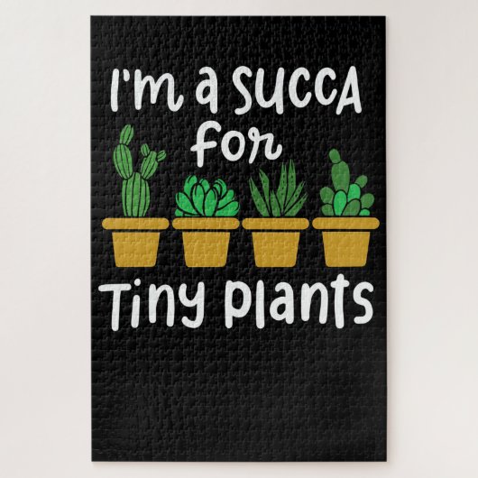 Puzzle Succulents Petits Plantes (Vertical)