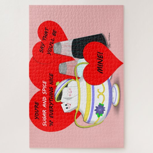 Puzzle Sucre et épices (Vertical)