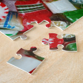 Puzzle Sucrerie colorée de Noël (Côté)