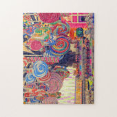 Puzzle Sucres Lollipop Tree Boutique de bonbons (Vertical)