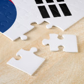 Puzzle sud-coréen de drapeau (Côté)