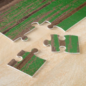 Puzzle Sud-Ouest Chili Ristra Wreath Patiné Bois vert (Côté)