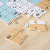 Puzzle sudoku pastel (Côté)