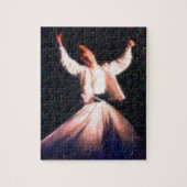 Puzzle sufi - peinture d'art de danse de derviche (Vertical)