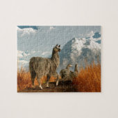 Puzzle Suivez le lama (Horizontal)