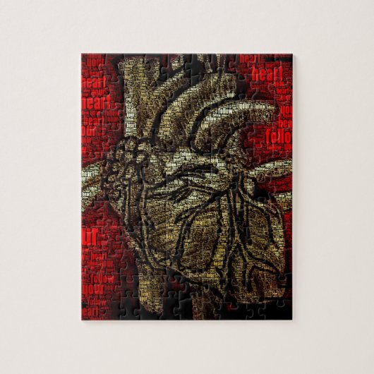 Puzzle Suivez votre coeur (Vertical)