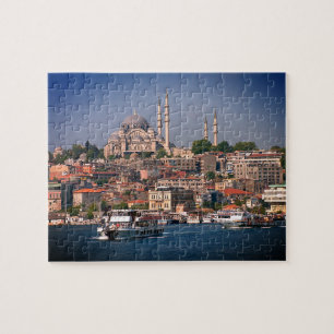Puzzle Sultan Ahmed, Istanbul panorama, Turquie