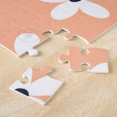 Puzzle Summer Boho White Daisy Flowers (Côté)