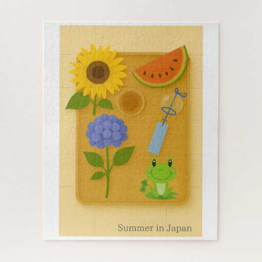 Puzzle 🌻 Summer in Japan (Vertical)