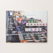 Puzzle Summer Street Scène Chinatown Manhattan New York (Horizontal)