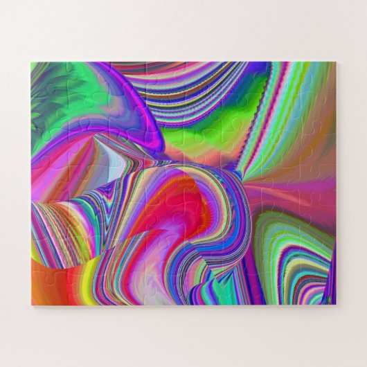 Puzzle Summerrainbow, Rainbowart 3D Abstrait (Horizontal)